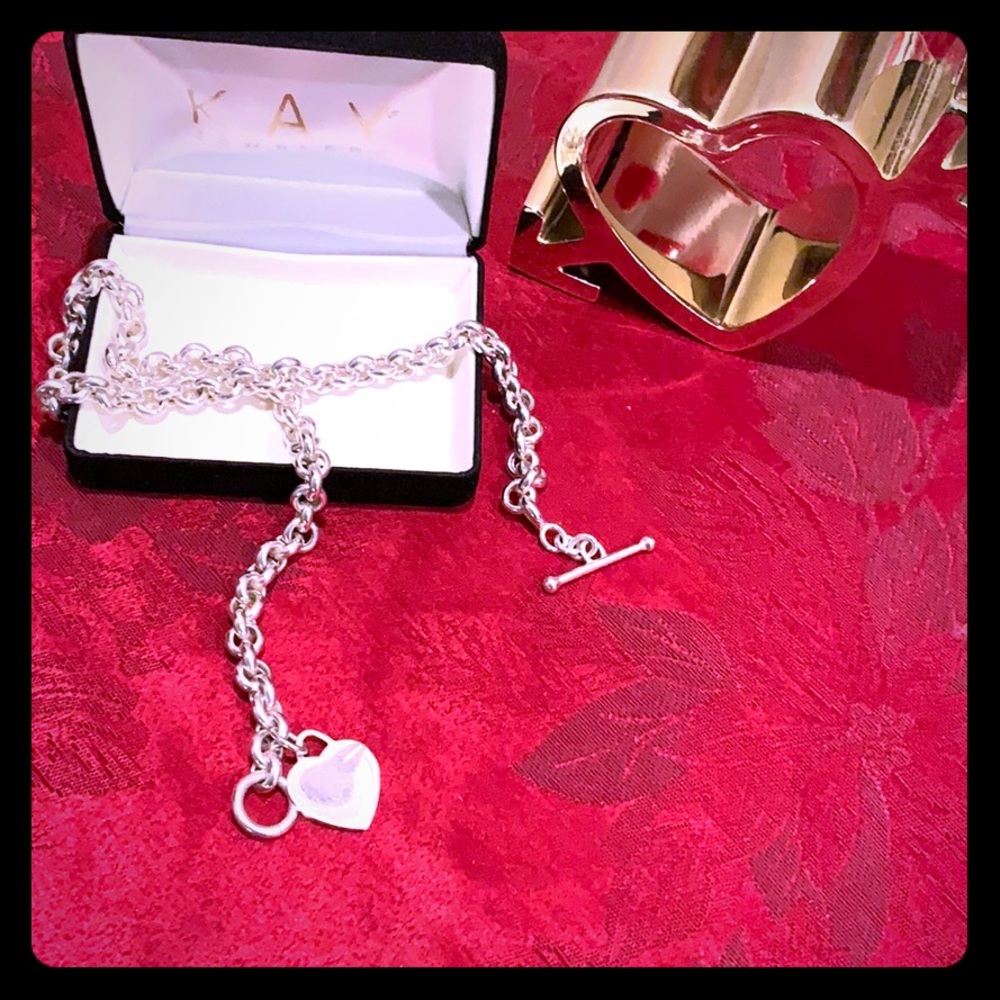 Kay Jewlers - sterling silver necklace - 18”